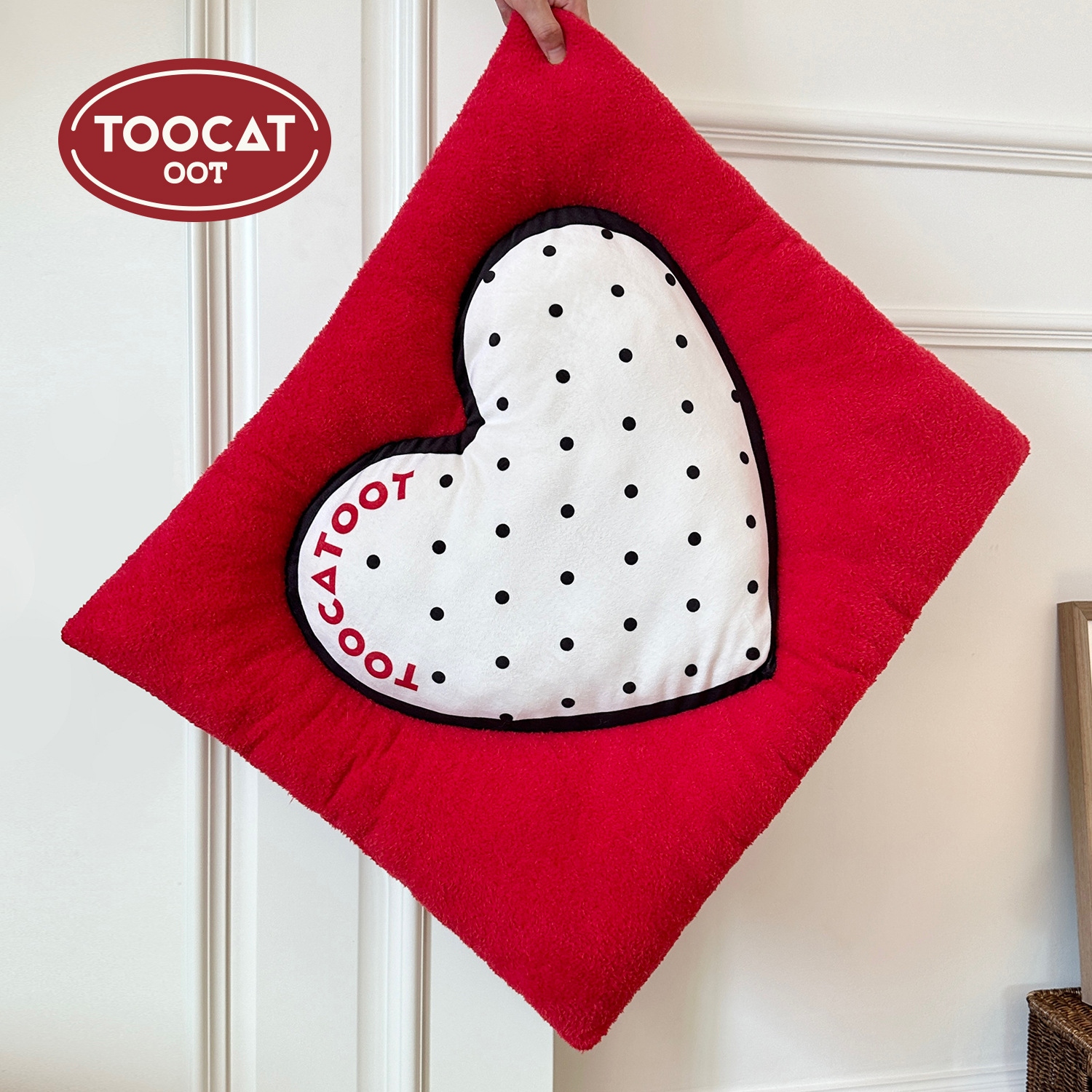 TOOCAT爱心宠物睡垫秋冬猫窝狗窝
