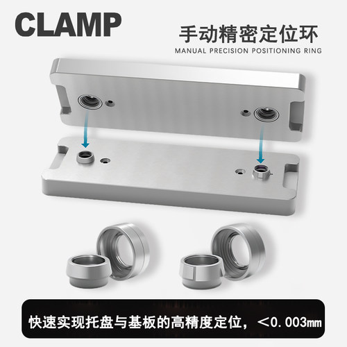 高精度快换夹具克莱普