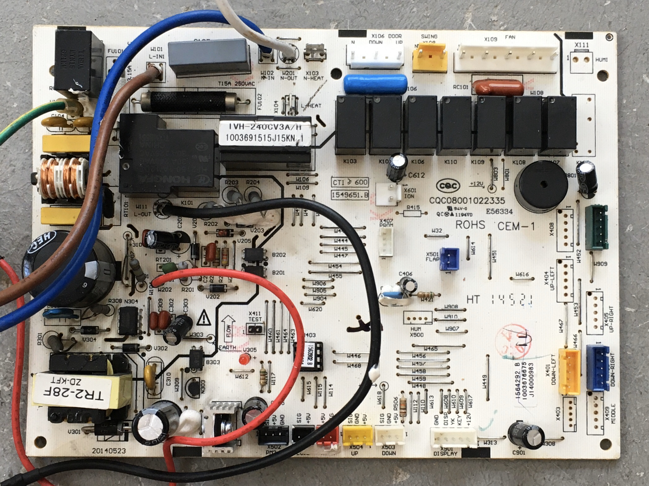 海信2匹3匹空调内机主板KFR-72W