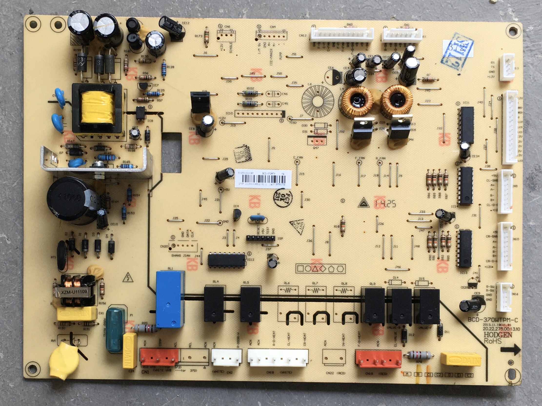 适用美的冰箱BCD-372WTV 50230101008Y 主板 电脑板 电源板显示板