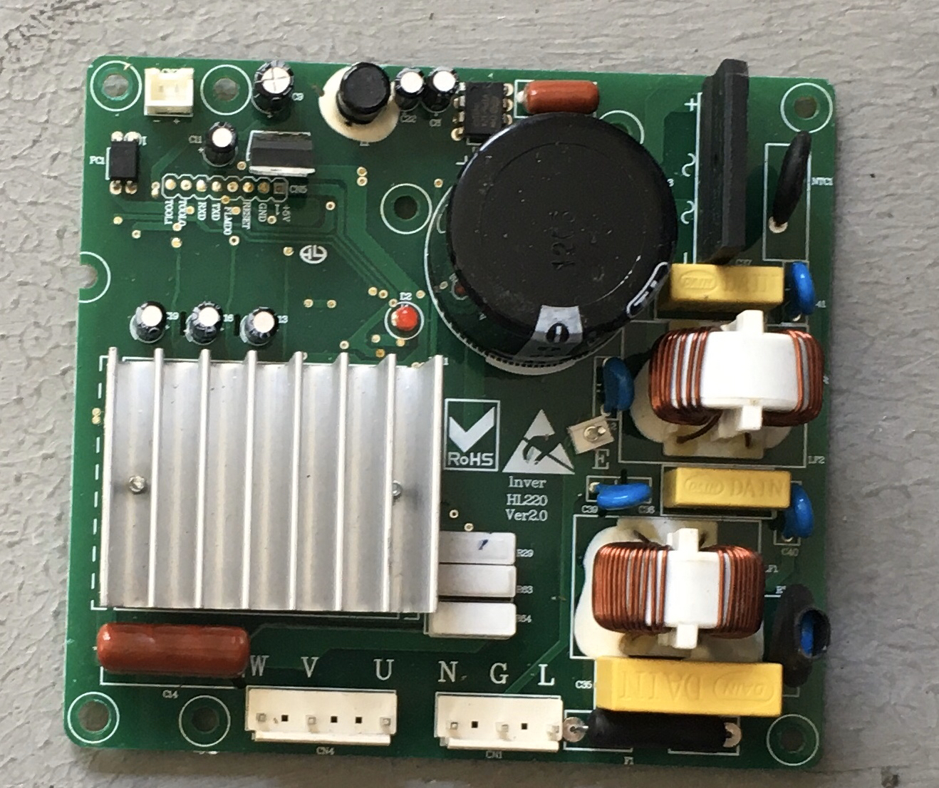 原装美的变频冰箱柜机主板CHH090EV 变频板型号HL220-H99