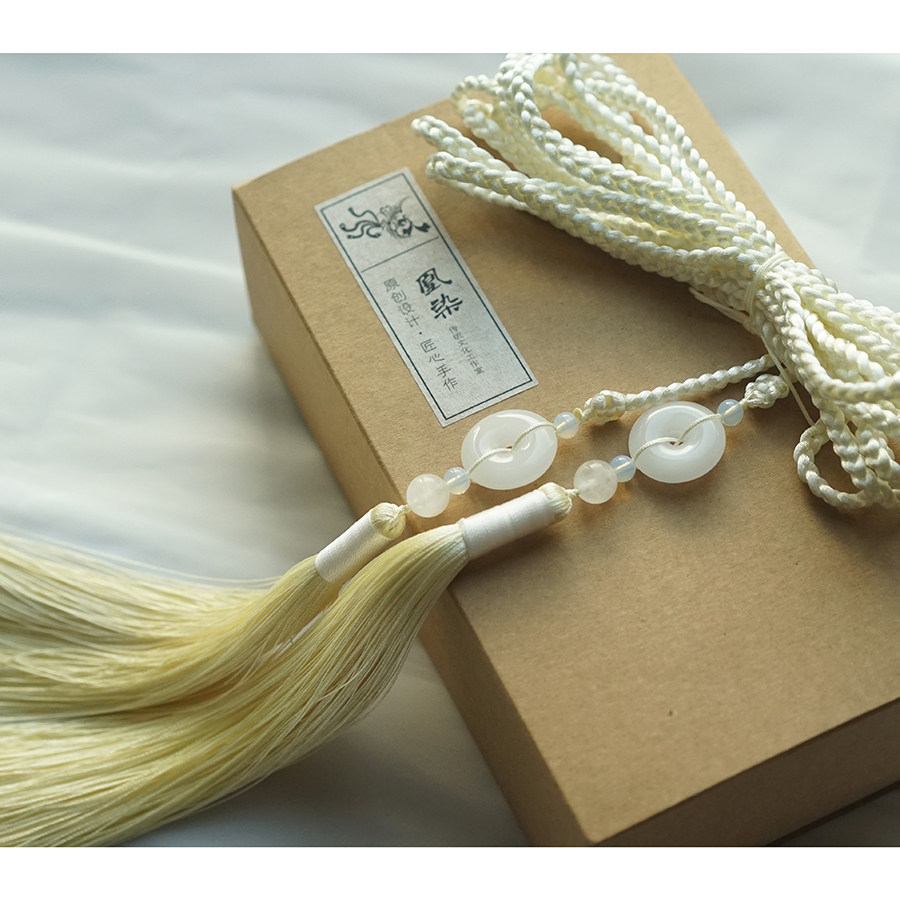 汉服配饰琉璃平安现货儿童宫绦涤