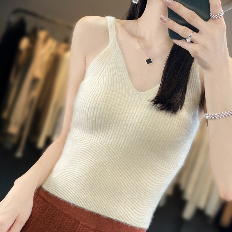 亲肤软糯吊带背心高弹内搭