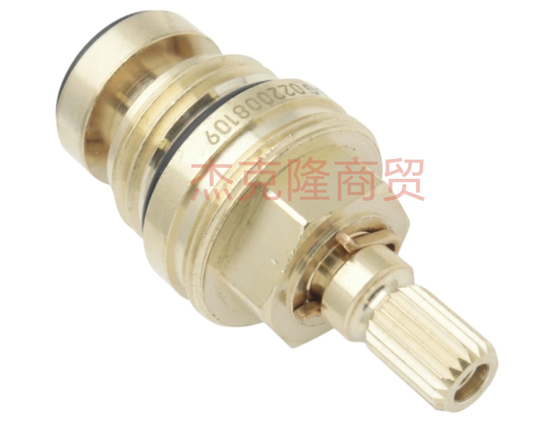 高仪GROHE配件暗装阀芯分水器 DN20 慢开旋塞阀  铜阀芯 07146000