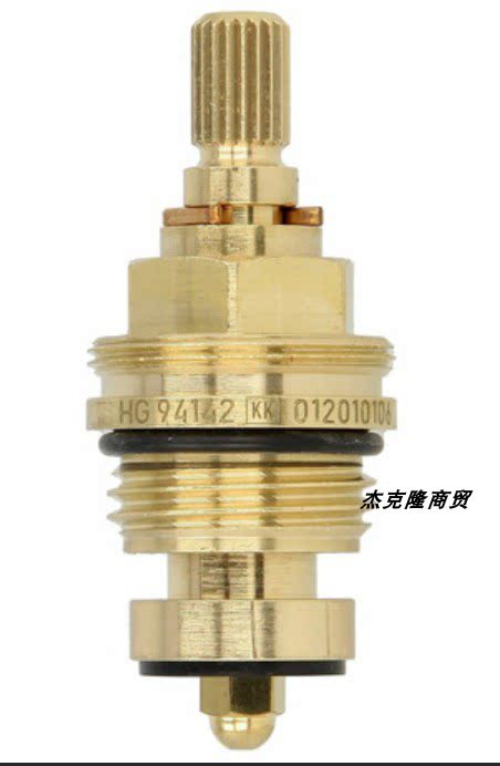 汉斯格雅暗装淋浴花洒龙头老式慢开旋转开关冷热铜阀芯 94142000