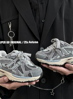 真皮儿童运动鞋韩版时尚女童老爹鞋春季新款网面透气男童鞋子跑鞋