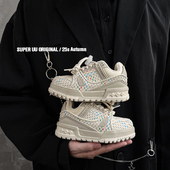 新款 春季 透气男童板鞋 洋气女童鞋 韩版 子中大童休闲鞋 儿童运动鞋