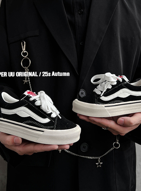 春季新款真皮男童板鞋软底休闲女童帆布鞋魔术贴儿童鞋子运动鞋