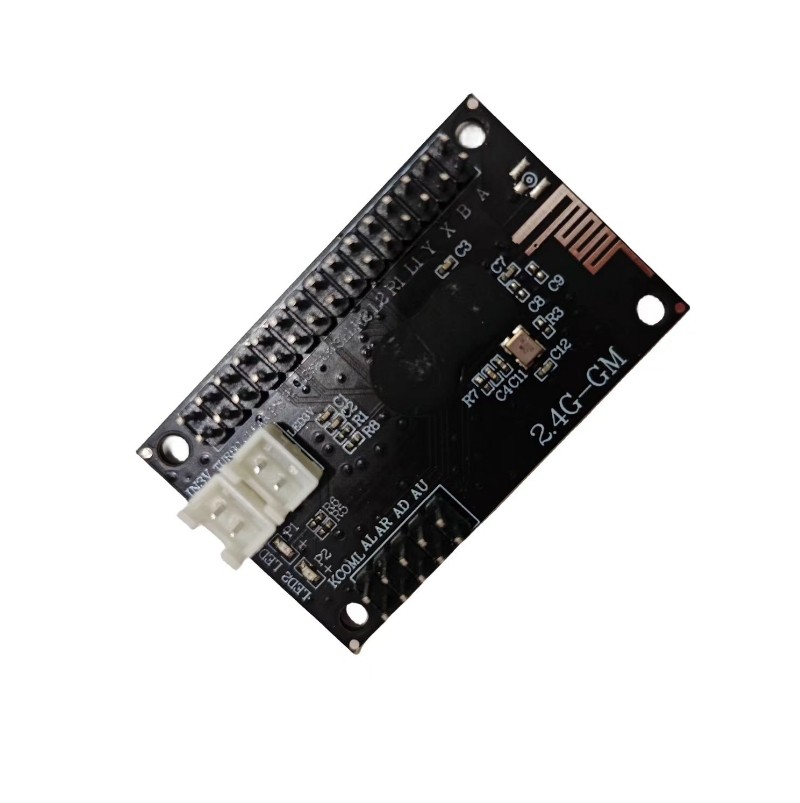 2.4G 이중 무선 아케이드 조이스틱 칩 회로 기판 2.4G 컴퓨터 게임 콘솔 아케이드 조이스틱 PCB 액세서리