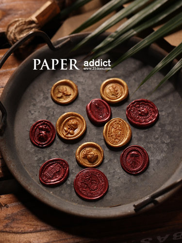 21DOES浪漫玫瑰情人表白封口贴