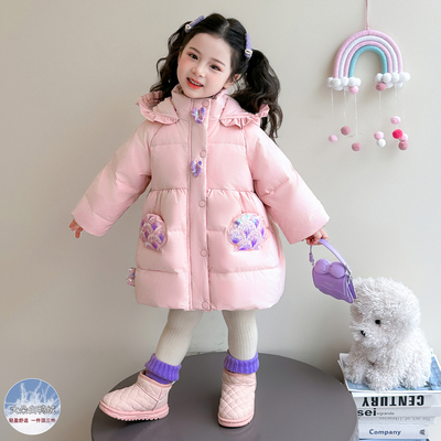 女童羽绒服2025新款爆款