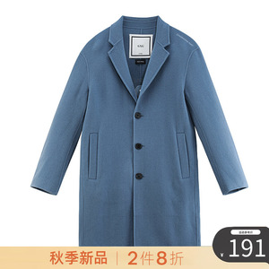 男装时尚休闲长款毛呢大衣GY126777G
