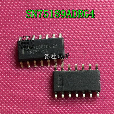 SN75189ADR SN75189A SOIC-14 四线接收器 RS-232接口芯片 全新