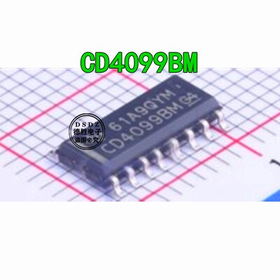 CD4099BM96 CD4099BM SOP16 逻辑IC/锁销  全新原装 专业BOM配单