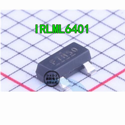 IRLML6401 IRLML6401TRPBF MOS场效应管P沟道 12V/4.3A 贴片SOT23