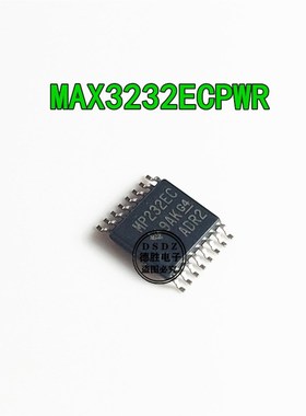 MAX3232ECPWR 丝印MP232EC 驱动器芯 SSOP16 全新原装 现货热卖