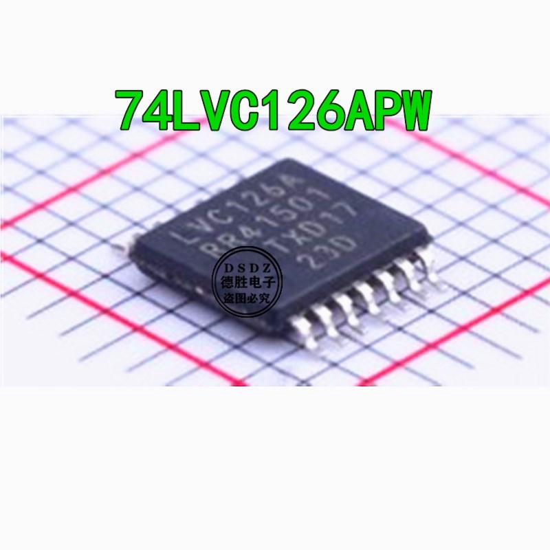 74LVC126APW SN74LVC126APWR LVC126A TSSOP14 缓冲器/线路驱动器