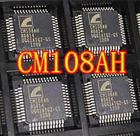 CM108AH CM108 USB声卡芯片 LQFP48全新进口IC现货
