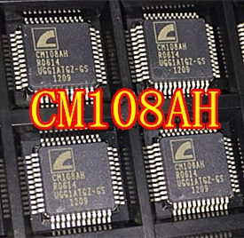 CM108AH CM108 USB声卡芯片 LQFP48全新进口IC现货