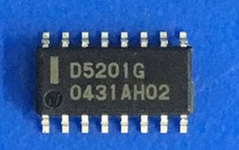 D5201 D5201G UPD5201G SOP-16 四路模拟开关芯片 全新进口现货