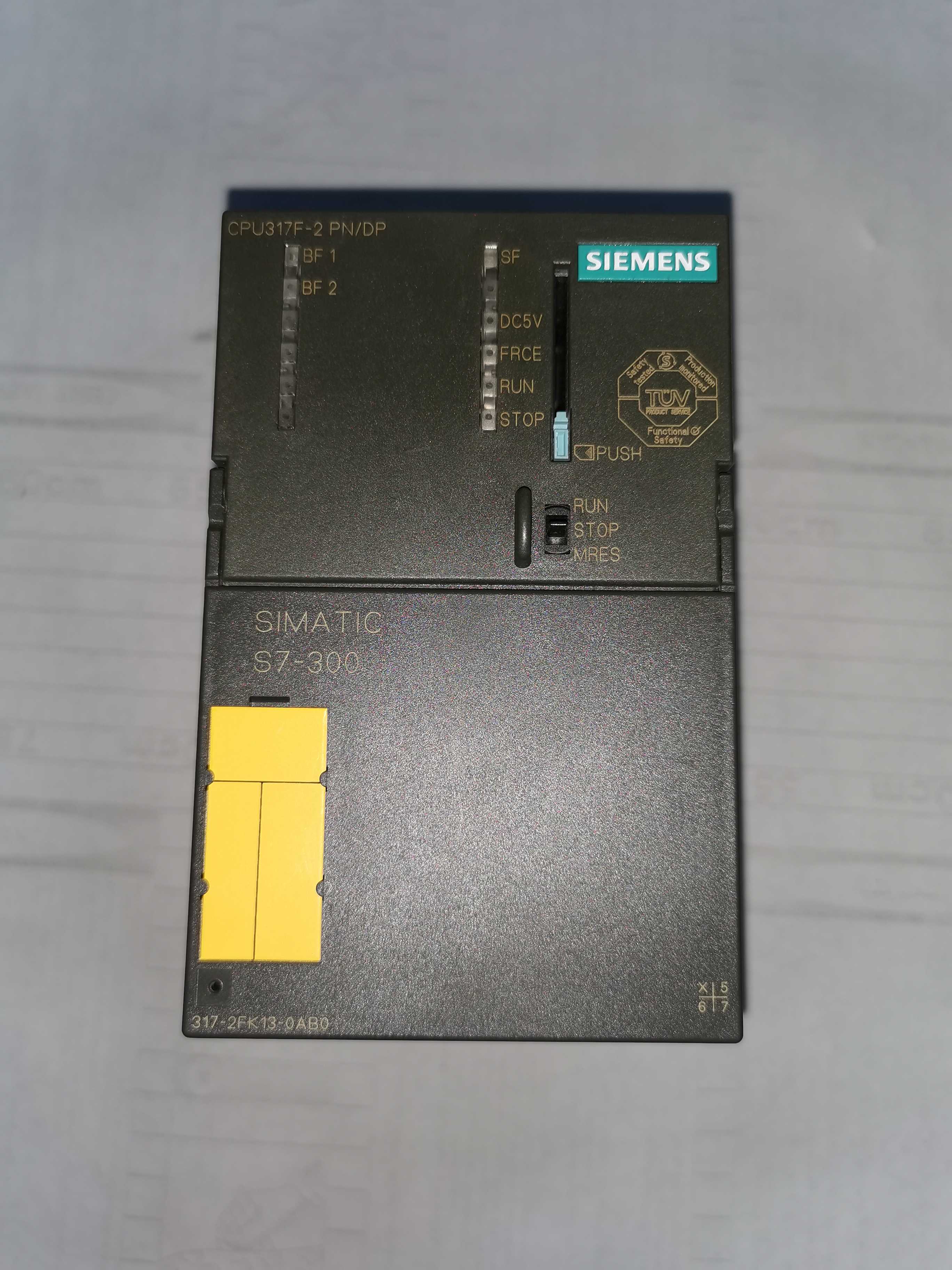 95新 CPU317F-2PN/DP 6ES7 317-2FK13-0AB0 质保一年