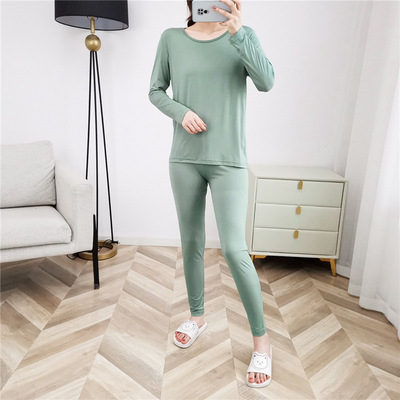 女士莫代尔秋衣秋裤，柔软舒适