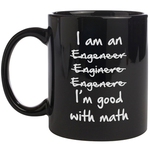 Engineer 美式 Math工程师数学陶瓷咖啡马克杯水杯子 Wrong