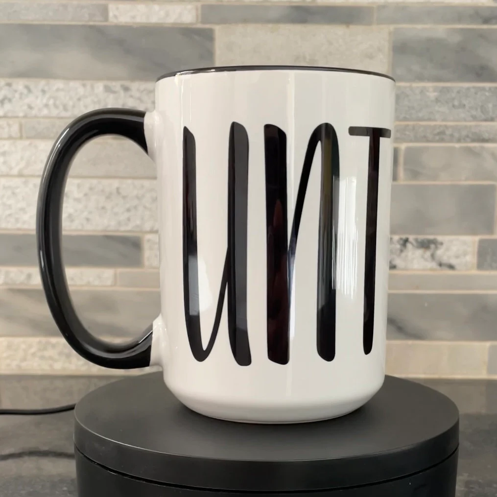 CUNT创意陶瓷咖啡马克杯子Funny Gift Mug茶水杯生日礼物Birthday