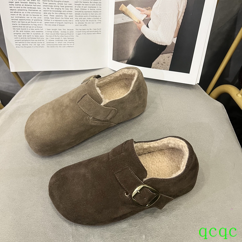 诗路花语复古勃肯鞋女