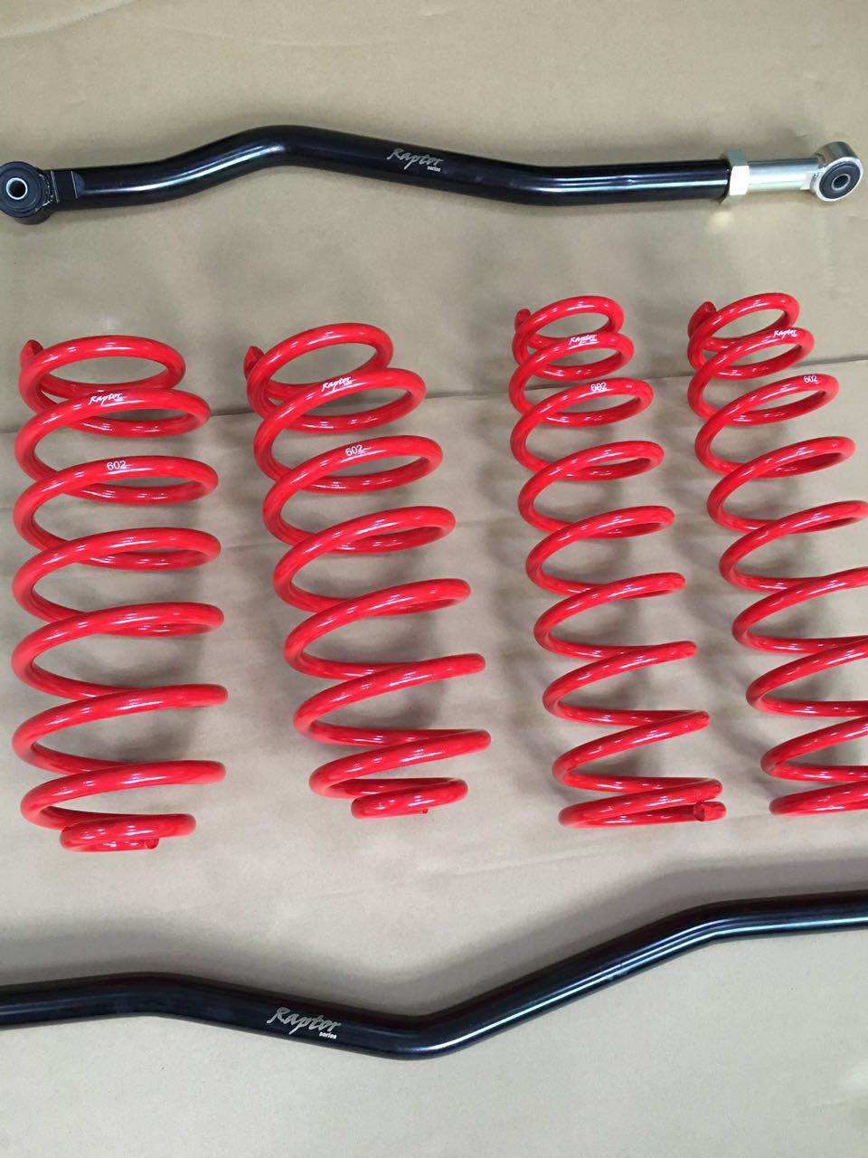 特价 美国 raptor 牧马人2.5寸升高弹簧 前后止推杆