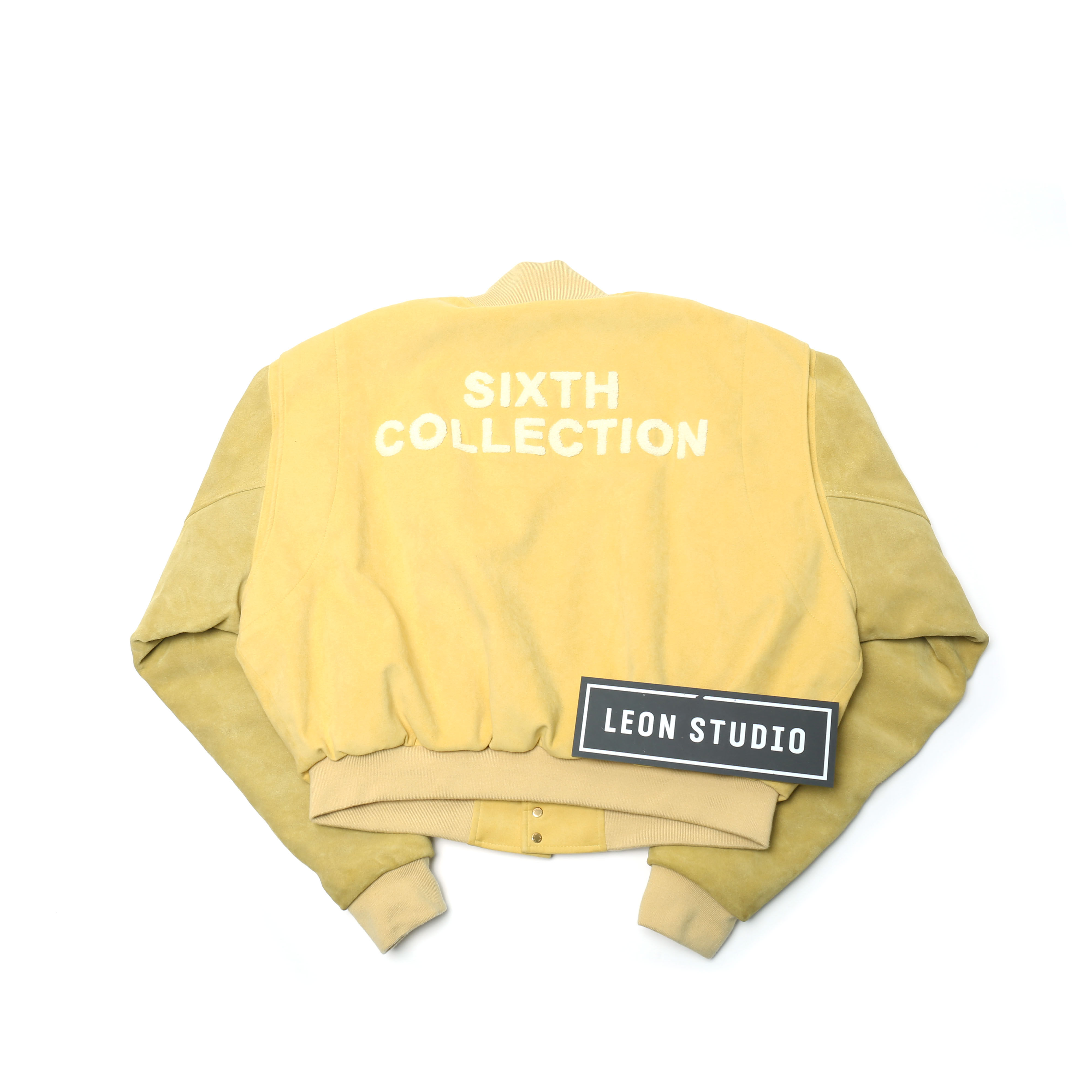 fear of god fog 6th 第六季 黄色麂皮夹克棒球夹克