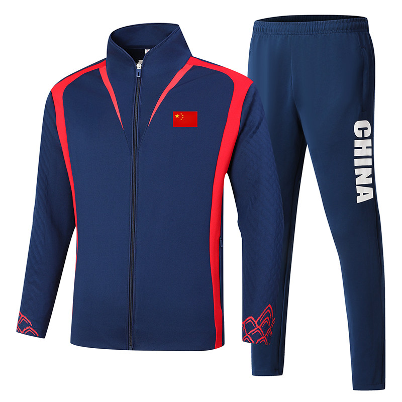 春秋中国队运动套装游泳训练教练服队服乒乓球羽田径出场服领奖服