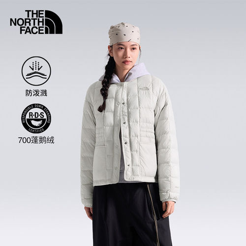 北面女款羽绒服轻量保暖鹅绒外套