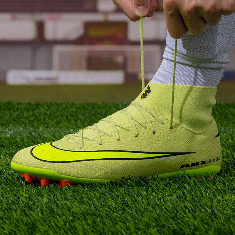 NIKE耐克刺客系列高帮AG足球鞋春季飞盘钉鞋SUPERFLY 10 FQ8329