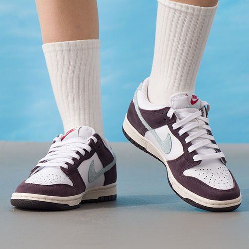 NIKE新款大童DUNK低帮皮面板鞋