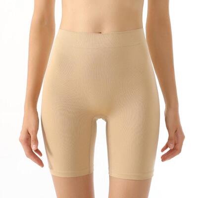 518#3pc Women's High Waist Compression Yoga Shorts White