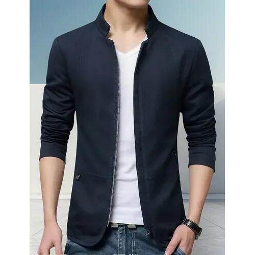 E 6 Men Casual Blazer High collar西装外套