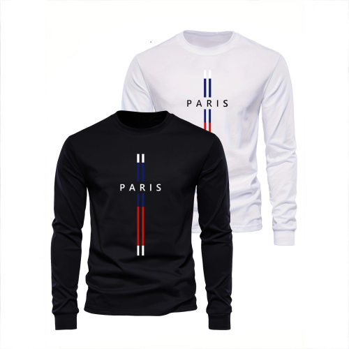 PcsUnisexLetterPrintLongSleeve