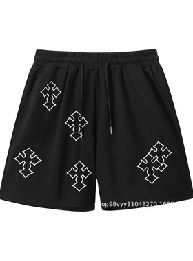 Regular Fit Deer Camo Print Lounge Shorts Casual Comfy