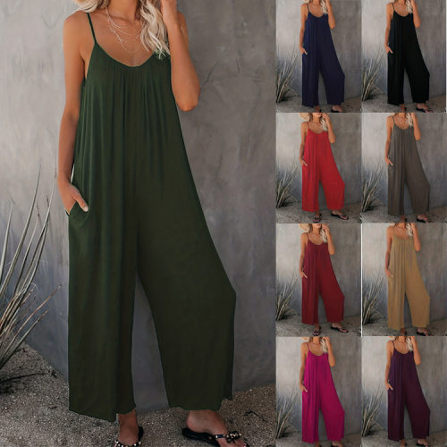 NewWomen'sBacklessJumpsuit
