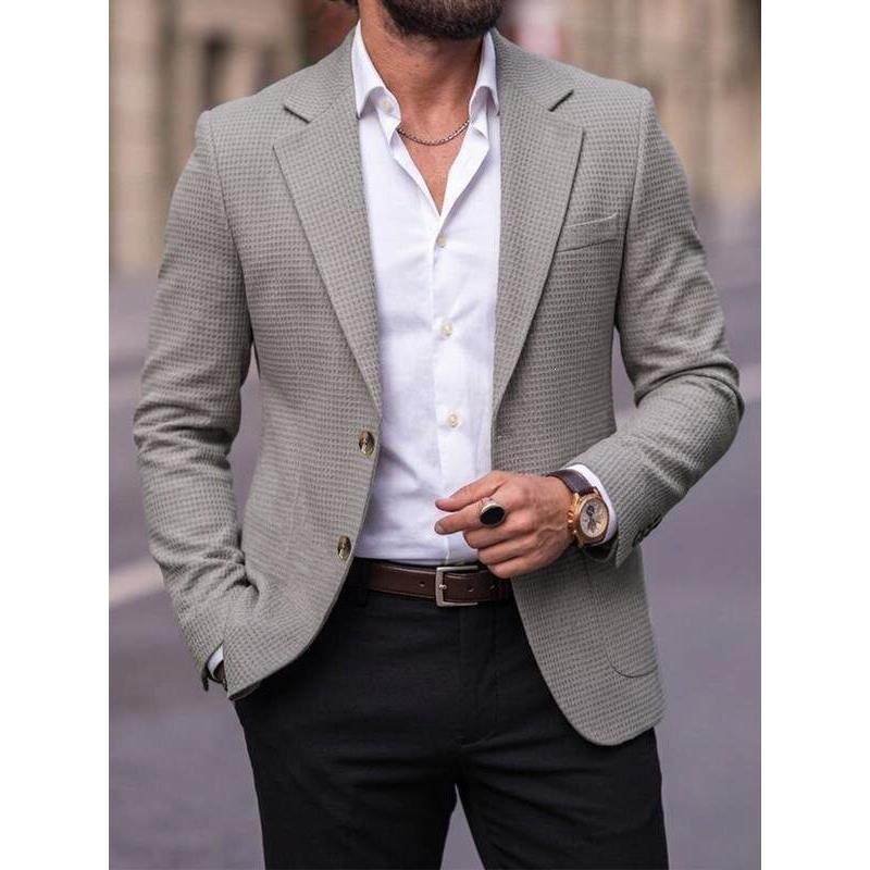 R 81939 Men Business Blazer Casual西装外套