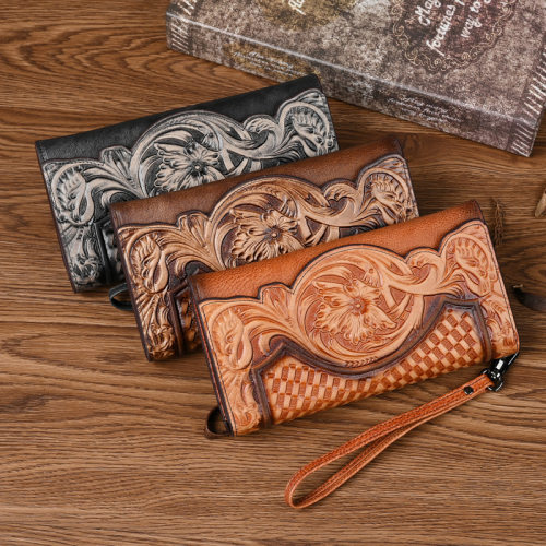GenuineLeatherLongWallet