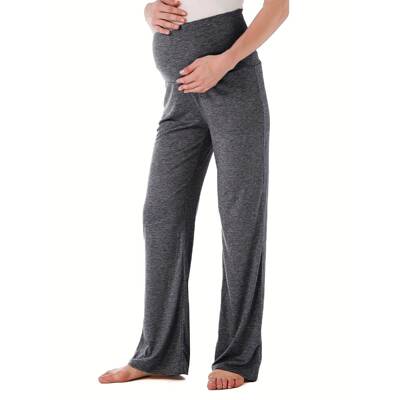 A 12676 Women Casual Maternity Pants Loose宽松孕妇裤