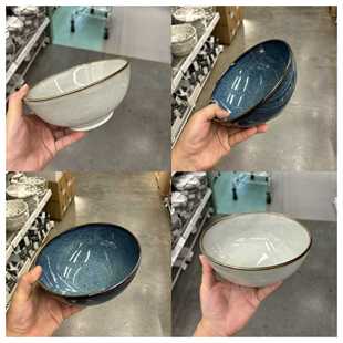 IKEA/宜家 格拉德里 石瓷彩釉碗餐具拉面碗吃面碗大号汤面碗大碗