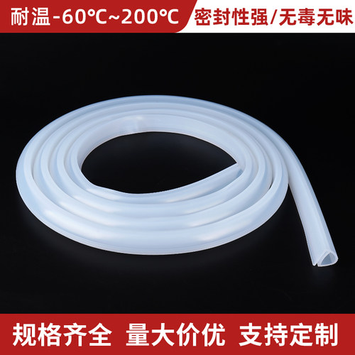 胜伦食品级无味耐高温e型胶条