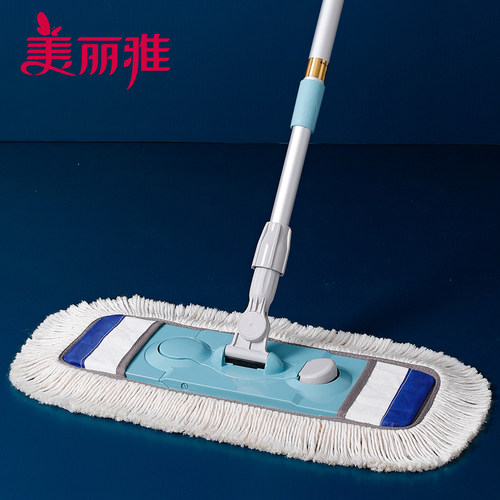 美丽雅棉线拖把布套式平板地拖大