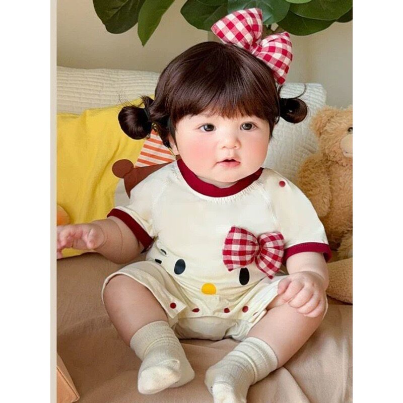 棉婴幼儿短袖连体衣可爱男女宝宝连身衣/爬服/哈衣