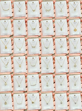 古丽古丽银饰通体S925纯银精致锁骨项链女百搭气质优雅个性潮