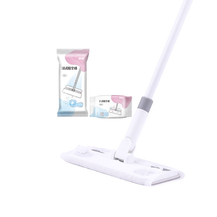 妙洁静电除尘纸拖把一次性湿巾平板家用懒人拖布免手洗拖地神器
