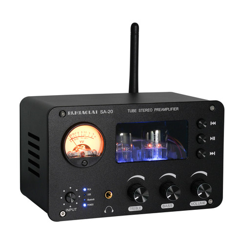 专业发烧级无损胆前级播放器蓝牙接收高低音调节HIFI立体声音质